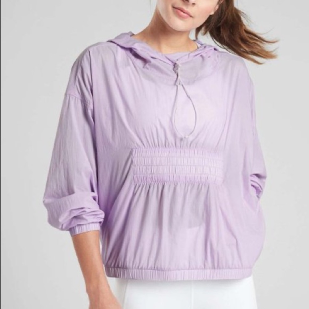 NWT Athleta Anorak Jacket XXS -Lilac